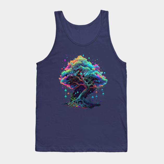 Tree of Giving - Splosion Series Tank Top by wumples